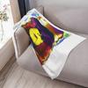 Rabbit Fighter T-S Throw Blanket Reusable Durable Soft Blanket for All Seasons