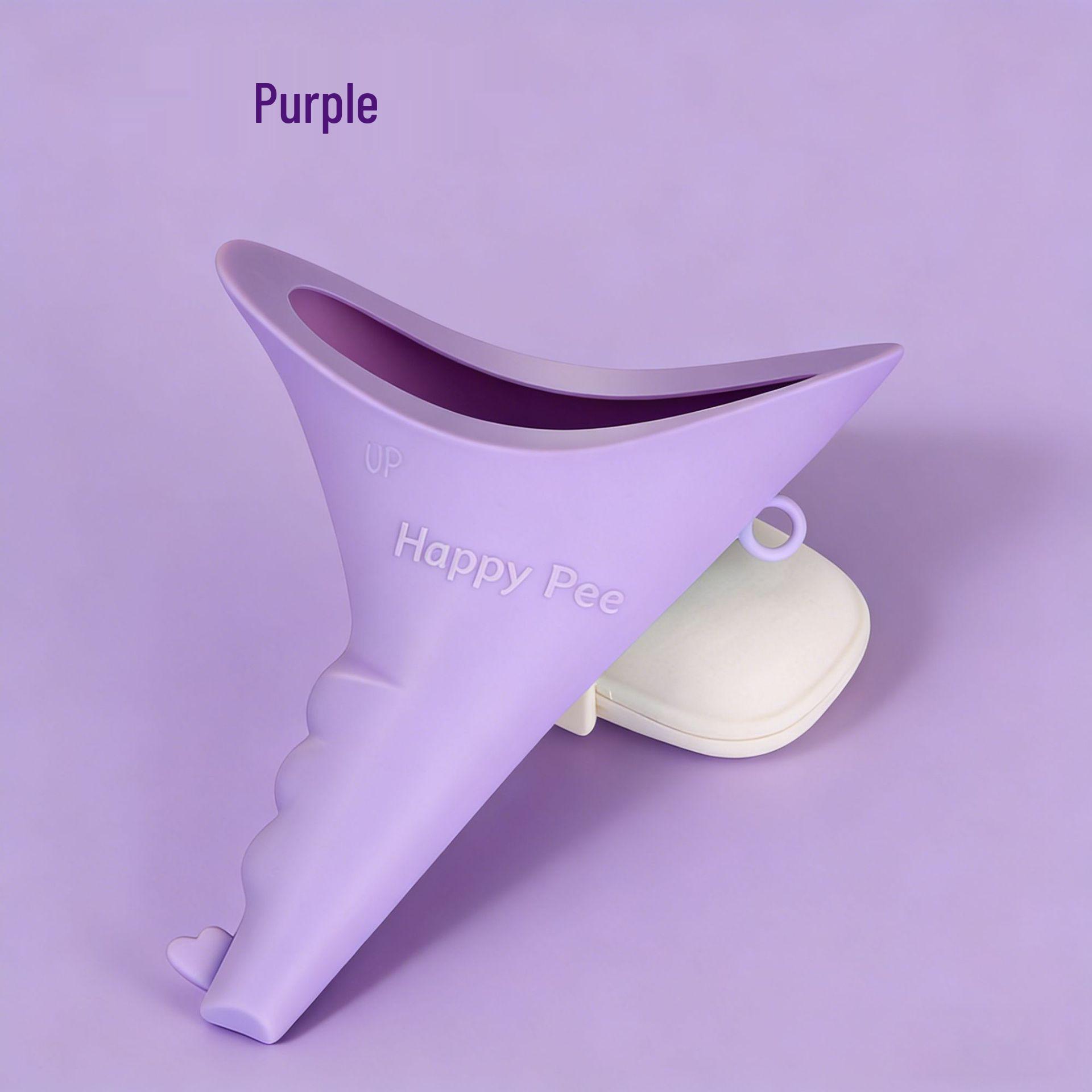 

Portable Female Standing Urinal for Pregnant Women, Elderly, and Patients - No-Squat Urine Collection and Emergency Bag.