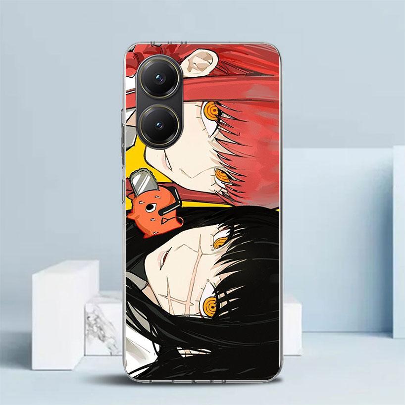 C-Chainsaw Mans Yoru War Devil Phone Case For Xiaomi Poco F7 Ultra X5 X6 X7 Pro M7 Redmi 15C 15 13C 13 12C 12 10C 10 10A 9 9C 9A