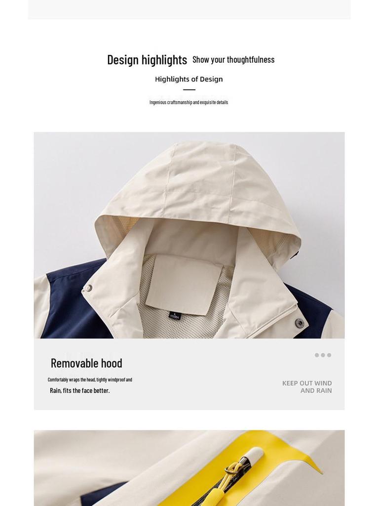 2023 Fashion Outdoor Windbreaker: Unisex Autumn/Winter Coat