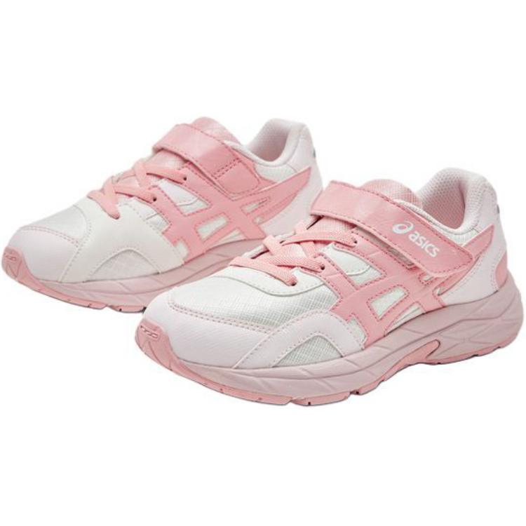 Asics Kids Running Shoes Lightweight Breathable Cushioning Stability Support Kids Sneakers Pink 1014A359-100