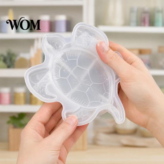 Durable Silicone Casting Tool Large Sea Turtle Resin Mold, 3D Mold for Epoxy Casting, Detailed Marine High Quality Animal Molds Wall Hanging