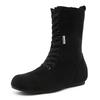 Fashion Autumn and Winter High Top Boots Luxury Designer Minimalist Style Outdoor Fashion Street Walking Warm 38-46 Black Shoes