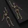 Hip Hop Halloween Earrings Skull Imitation Human Bone Earrings Fashion Skeleton Earrings  Gift