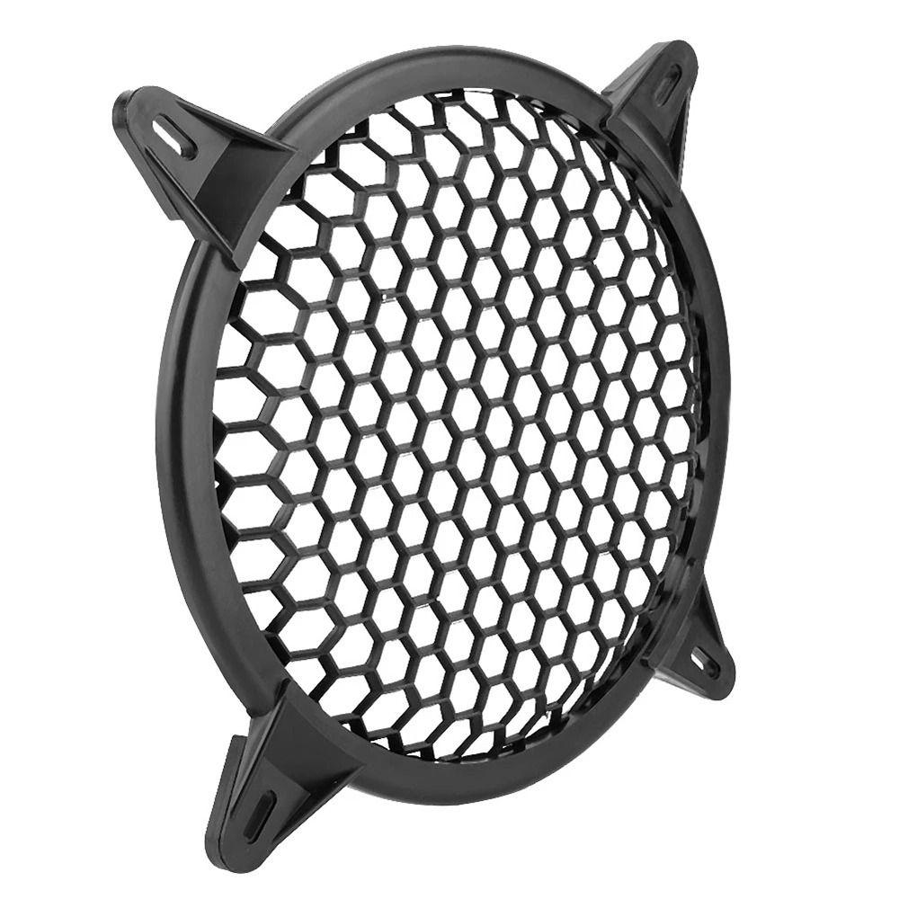 1Pcs New 4/6/8/10/12 inch Subwoofer Grill Plastic Replacement Mesh Net Round Speaker Grille Mesh Cover Car Audio Speaker Sub