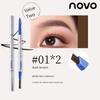 Novo Ultra-Fine Eyebrow Pencil Female Distinct Look Wild Eyebrows Nature Waterproof Sweatproof Long Lasting Fadeless Newbie Beginner