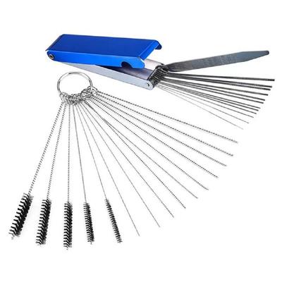 Vergaser-Reinigungswerkzeuge, Nadeln, Bürsten, Reiniger-Set, Carbon-Schmutz-Jet-Entferner für Automobile, Motorräder, ATV