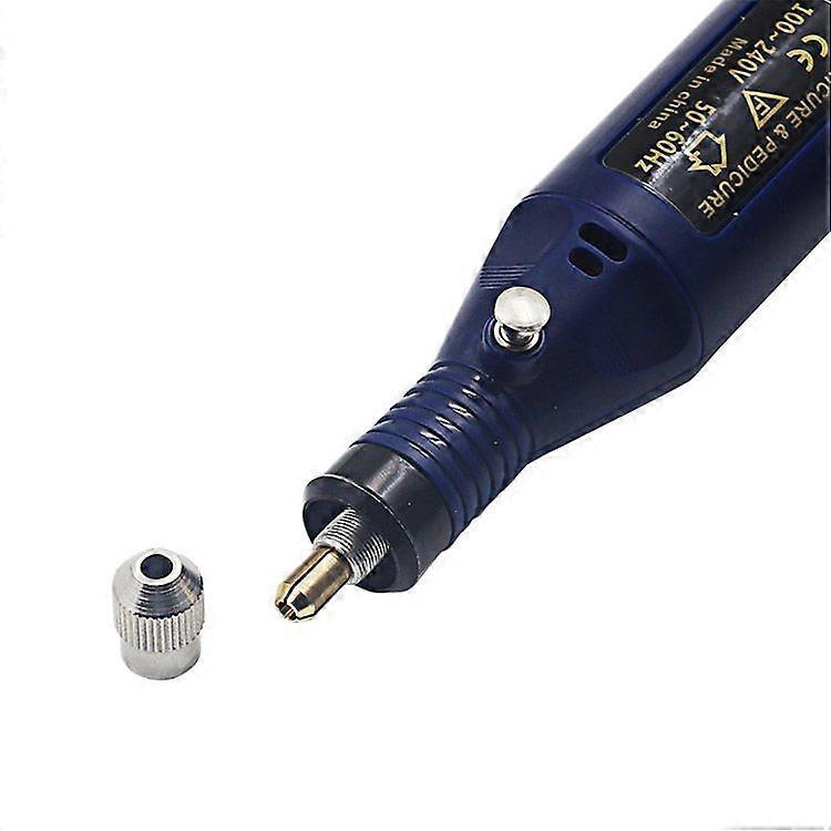 Mini portable USB grinding machine polisher blue A