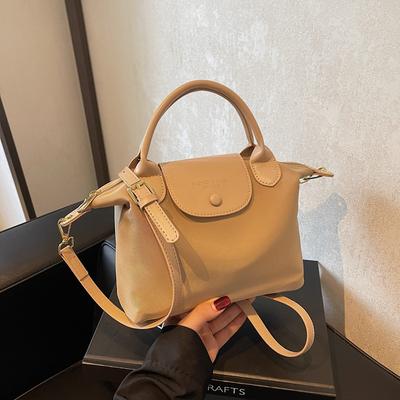 Light Luxury Casual High-end Bag Women's 2025 New Lightweight Nylon Cloth Dumpling Bag Commuter Messenger Bag