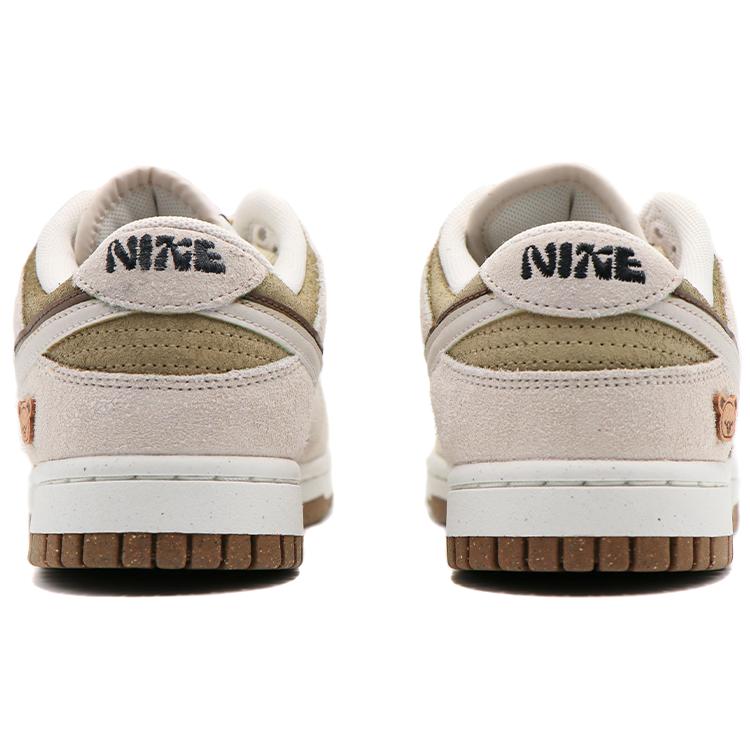 Nike Dunk Low SE '85' Low top Skateboard Shoes Women's Brown White DO9457-100 (Team17-QD)