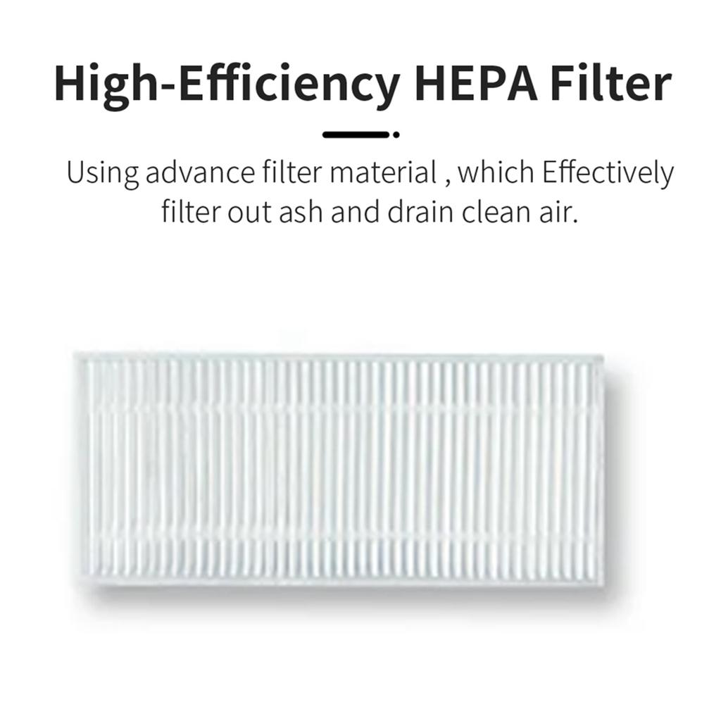 Accessories Kit for ABIR R30 Robot Vacuum Cleaner Washable Main Side Brush Mop Cloth Filter Replacement Parts