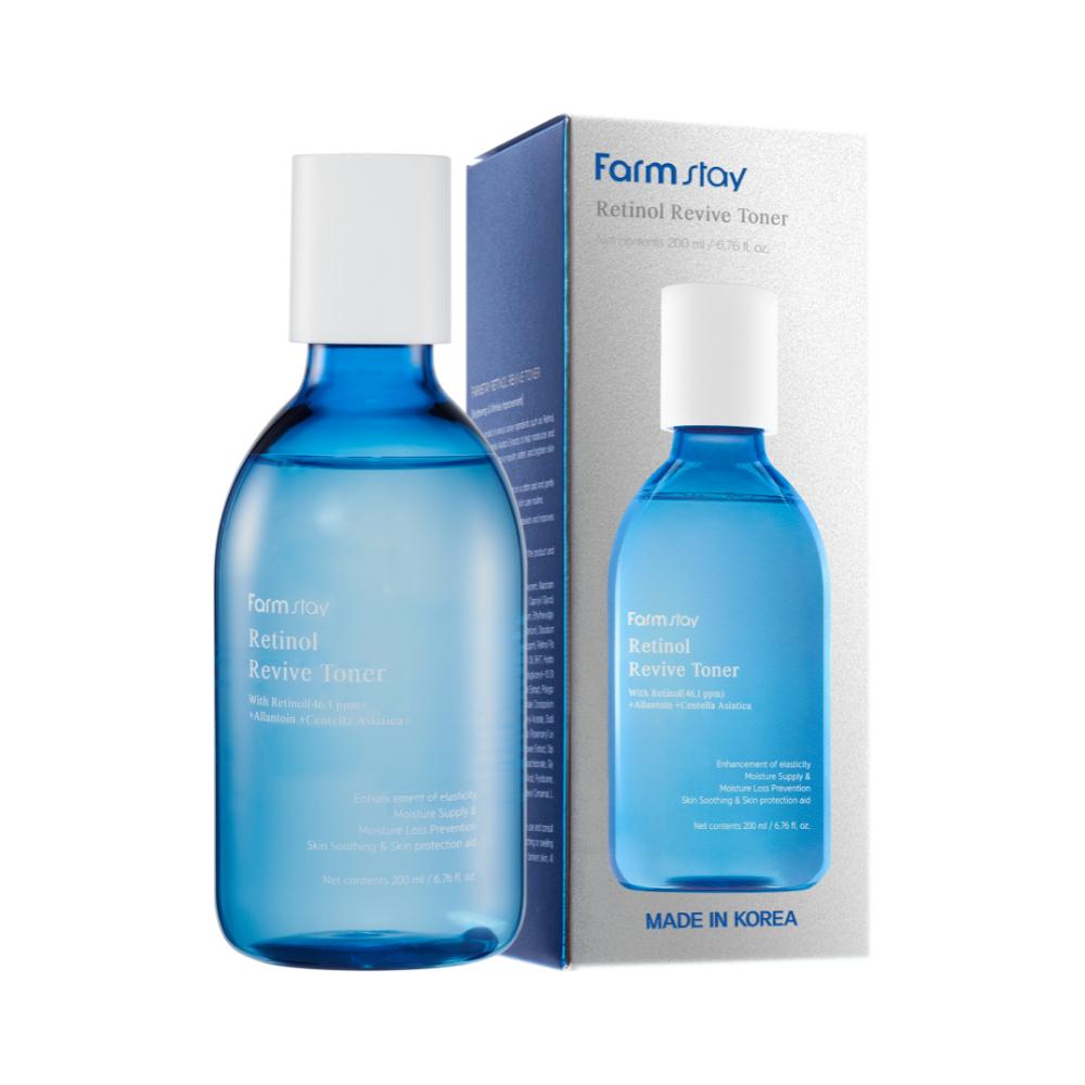 FARM STAY Tonique régénérant au rétinol 200 ml + cadeau aléatoire