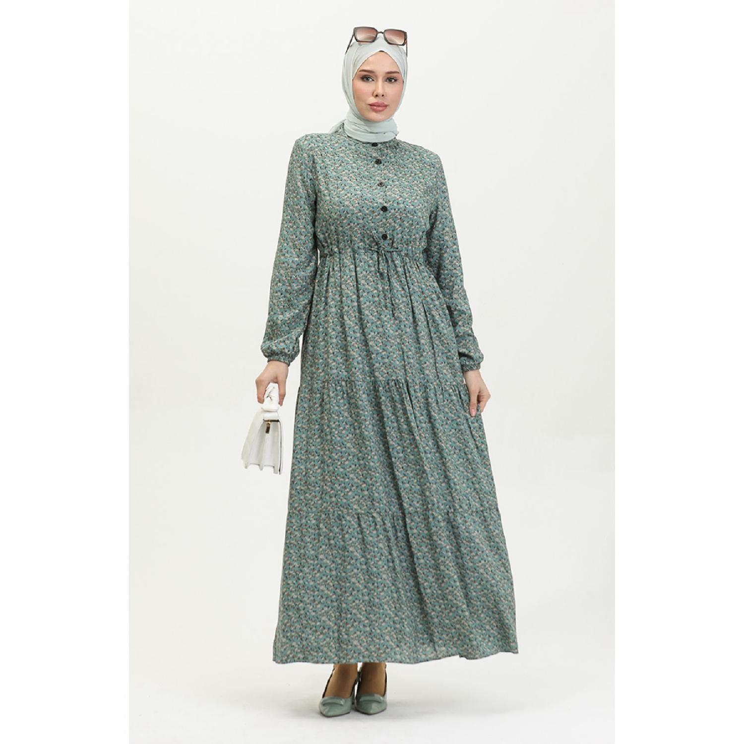 

Платье Вискоза Small Floral 0391-04 Зеленый 50-52