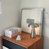 USB Rechargeable Metal Mushroom Lamp Nordic Simple Modern Creative Unique Table Light Bedroom Bedside Night Lamp
