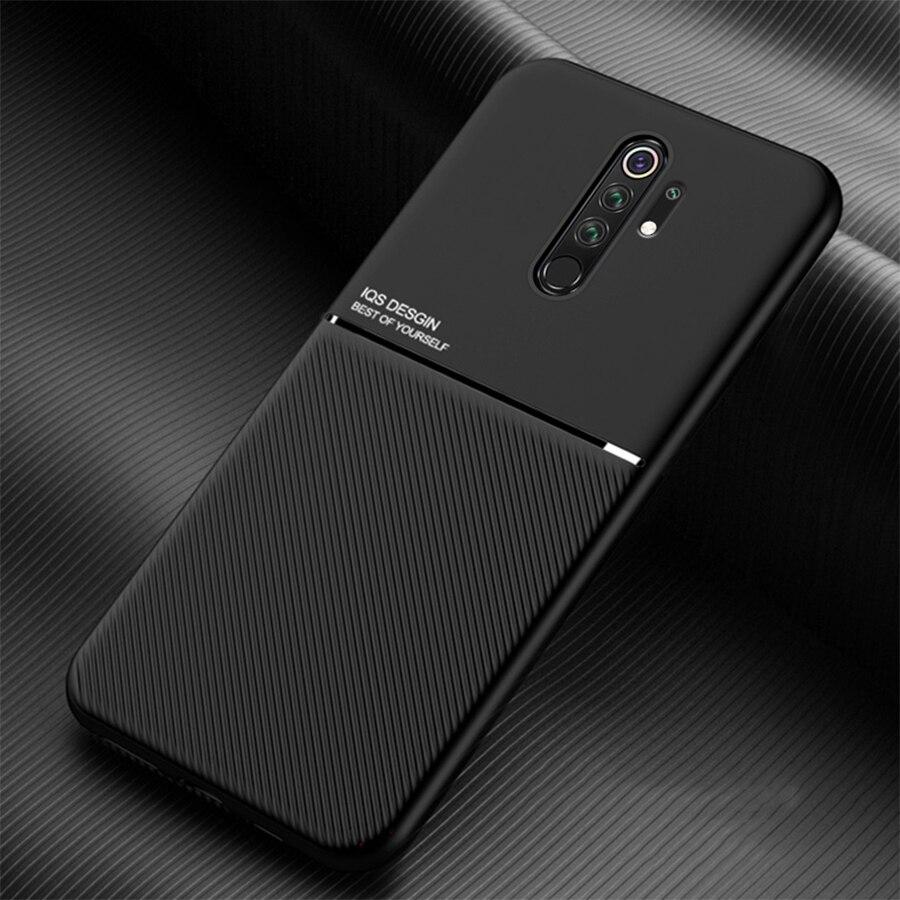 For Xiaomi Redmi Note 8 Pro Case Magnetic Car Holder Silicone Cover Xiomi Redme Not 10 9 9T 9S 9A 9C 8T 8A 7 7A Matte Slim Case