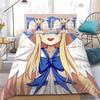 3D Cartoon F-Filo Angelic Figure Bedding Set Duvet Cover Pillowcases,  for Kids Girls Bedroom Decor Twin Full Queen King Size