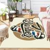 Barber Shop Rug Floor Mat for Living Room or Bedroom Soft and Comfortable Carpet a Gift for Birthday and Holiday.MFF0918408