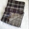 Retro Plaid Scarf for Women in Autumn and Winter Versatile New Double Sided Houndstooth British Cute Scarf Korean Style Trendy Shawl