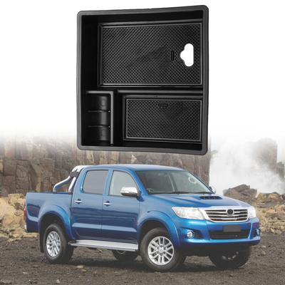 Dla Toyota Hilux Vigo Fortuner Innova 2004 2005 2006 2007 2008 2009 2010 2011 2012 2013 2014 Samochodowy środkowy podłokietnik z schowkiem