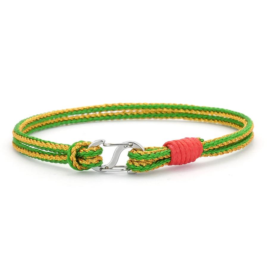 Noter Unique Rope Bracelet Men 6 Colors Grade A 3mm Thin Cord Chain Braslet Outdoor Camping Leisure Accessories Perfect Gift Him