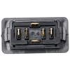 Car Electric Power Switch Button With Green Light 6 Pin 12/24V 20A ON/OFF Window Glass Lifter Switch Accessories
