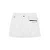 Onoff Women Pleated Wrap Skirt Shorts Of5723la White