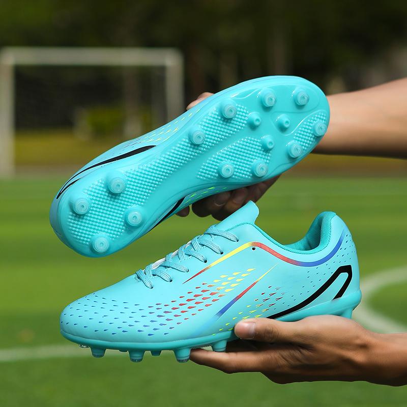 Soccer Cleats with Long & Short Studs, Durable and Lightweight Football Shoes for Boys and Girls,Match Training Football Shoes