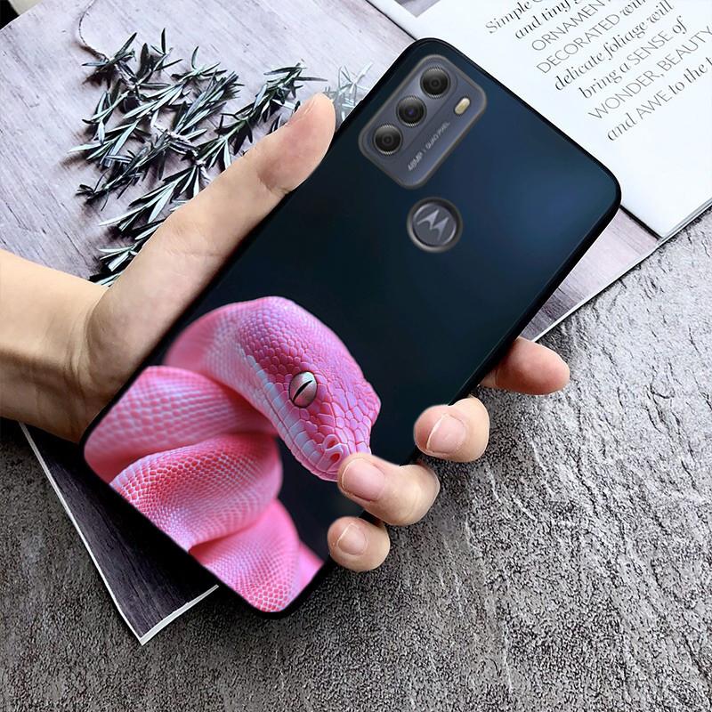 

Snake Art Phone Case For Motorola Moto G85 G55 G05 G14 G75 G31 G50 G10 G20 G30 G60 G13 G32 G84 G54 G53 G72 G24 Power Moto G24 Power
