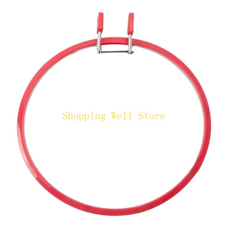 KX4B Круглая вышивальная пяльца Регулируемая рама для вышивания Простая в использовании для вышивки