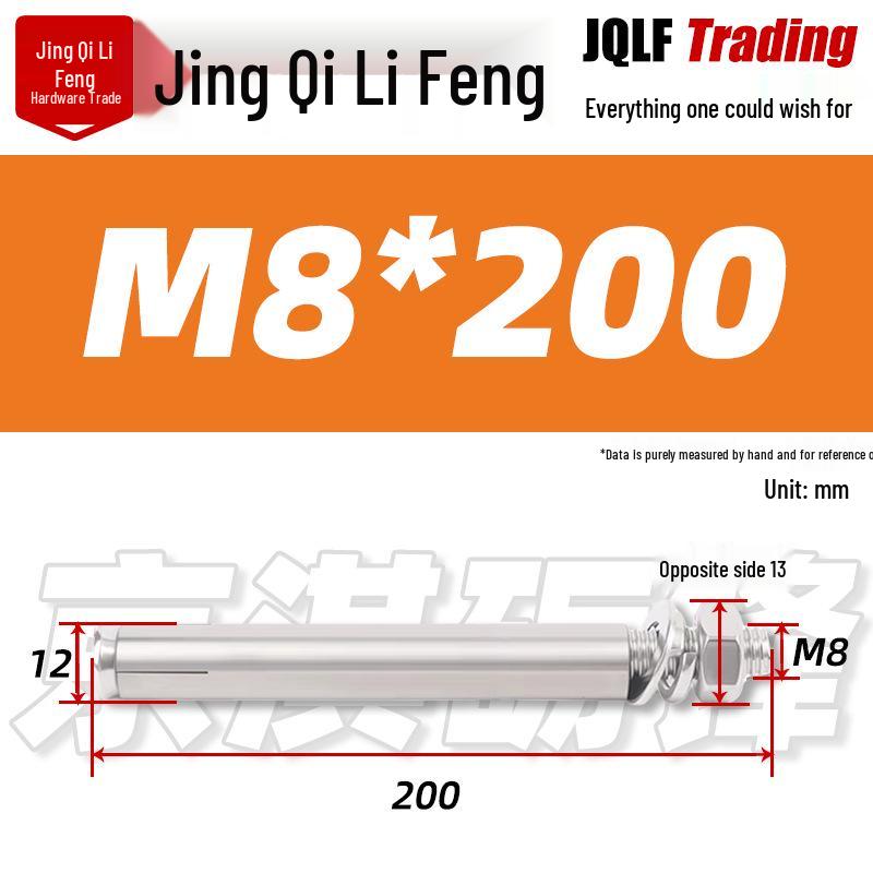 304 Stainless Steel Expansion Bolt - National Standard Screw Nail