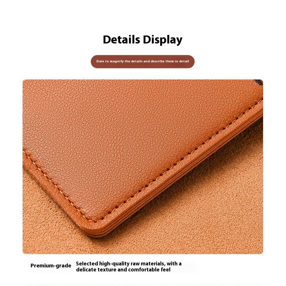 Ultra-thin Card Bag, Women's Small and Simple Multi-card Zipper Change Bag, Large-capacity ID Card Holder, Card Holder.