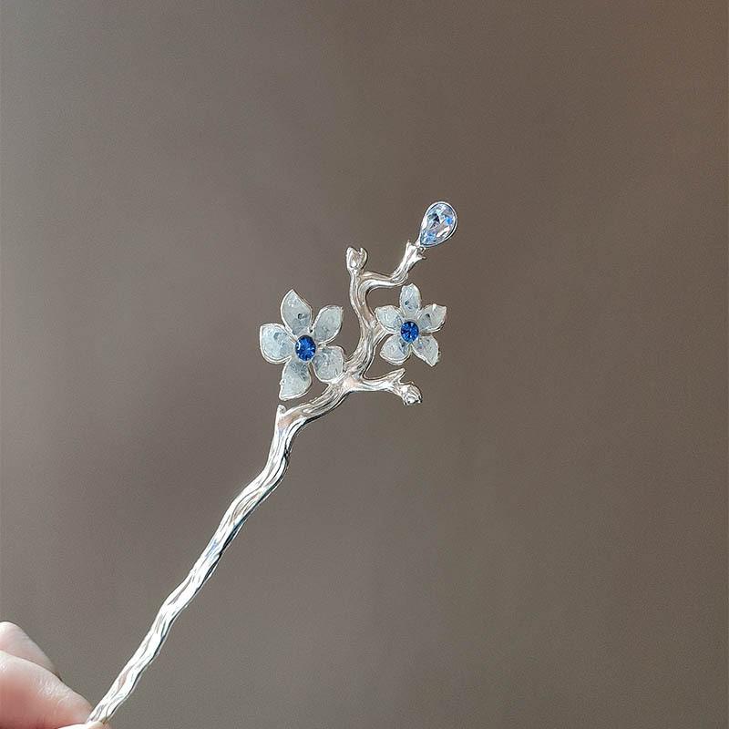 Butterfly Tassel Hairpin: 2024 High-End Versatile Chinese Updo Hair Fork for Women