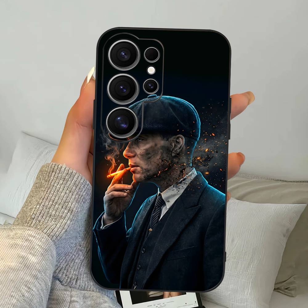 Movie P-Peaky-S B-Blinders Phone Case For Samsung S 24 Fe 25 Ultra Plus 20 Lite 21 30 22 23 24 22 Ultra 5G Fundas
