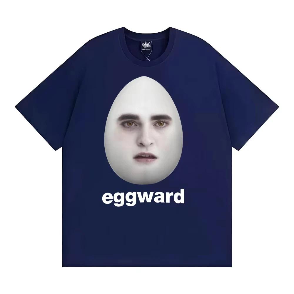 Twilight Eggward Funny Meme TShirt Edward Cullen Parody TShirt Robert Pattinson TShirt Unisex Casual Comfortable Tshirts