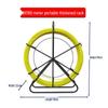 8mm x 100m fiberglass wire puller with stand