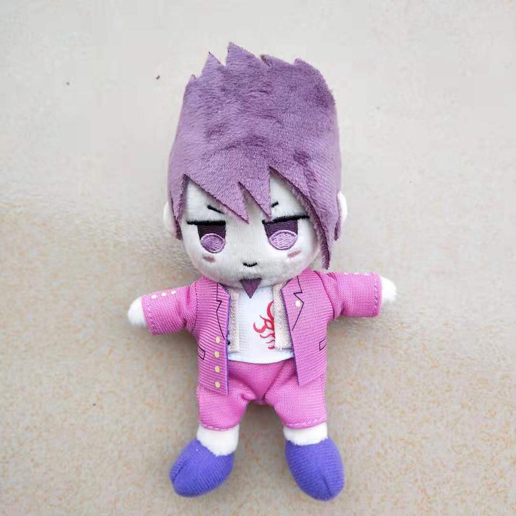 Game Danganronpa Character Plush Pendant Soft Keychain Kokichi Oma Dolls Nanami ChiaKi Keyring Stuffed Rantaro Amami Toys Gifts