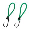 10Pcs Tent Fixings Cord String Carabiner Hook Outdoor Campings Tent Elastics Rope Hook Thickened Elastic Bands Tying Rope