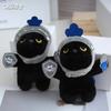 Version Adorable Q Plush Water Capybara Keychain With Soft Black Fur For Bags