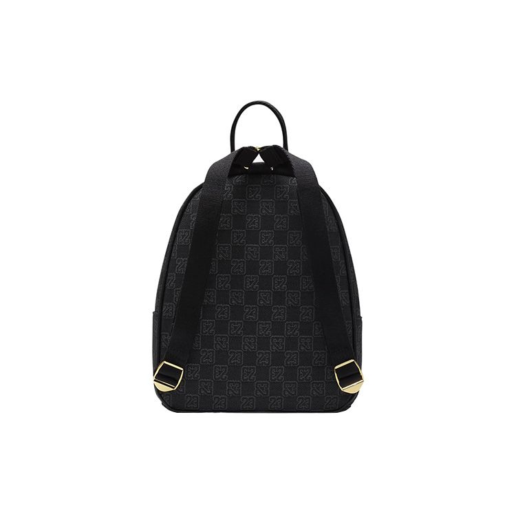 Jordan Interwoven Letter Polyester Mini Backpack Unisex Backpacks Black FJ9679-010