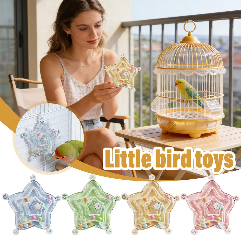 Interactively Parrots Toy Mental And Beak Exercise Toy For Macaws Cockatiels Budgies Enrichment