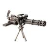 Rotating Green Cannon M134 Gatling Machine Alloy Model Toy