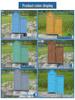 Waterproof Outdoor Wooden Storage Cabinet for Garden Tools - Anti-Corrosion and Sun Protection, Ideal for Courtyard and Balcony Use.