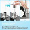 Kitchen Soap Dispenser Chrome Countertop Soap Dispenser for Kitchen Sink, Built in Sink Soap Dispen