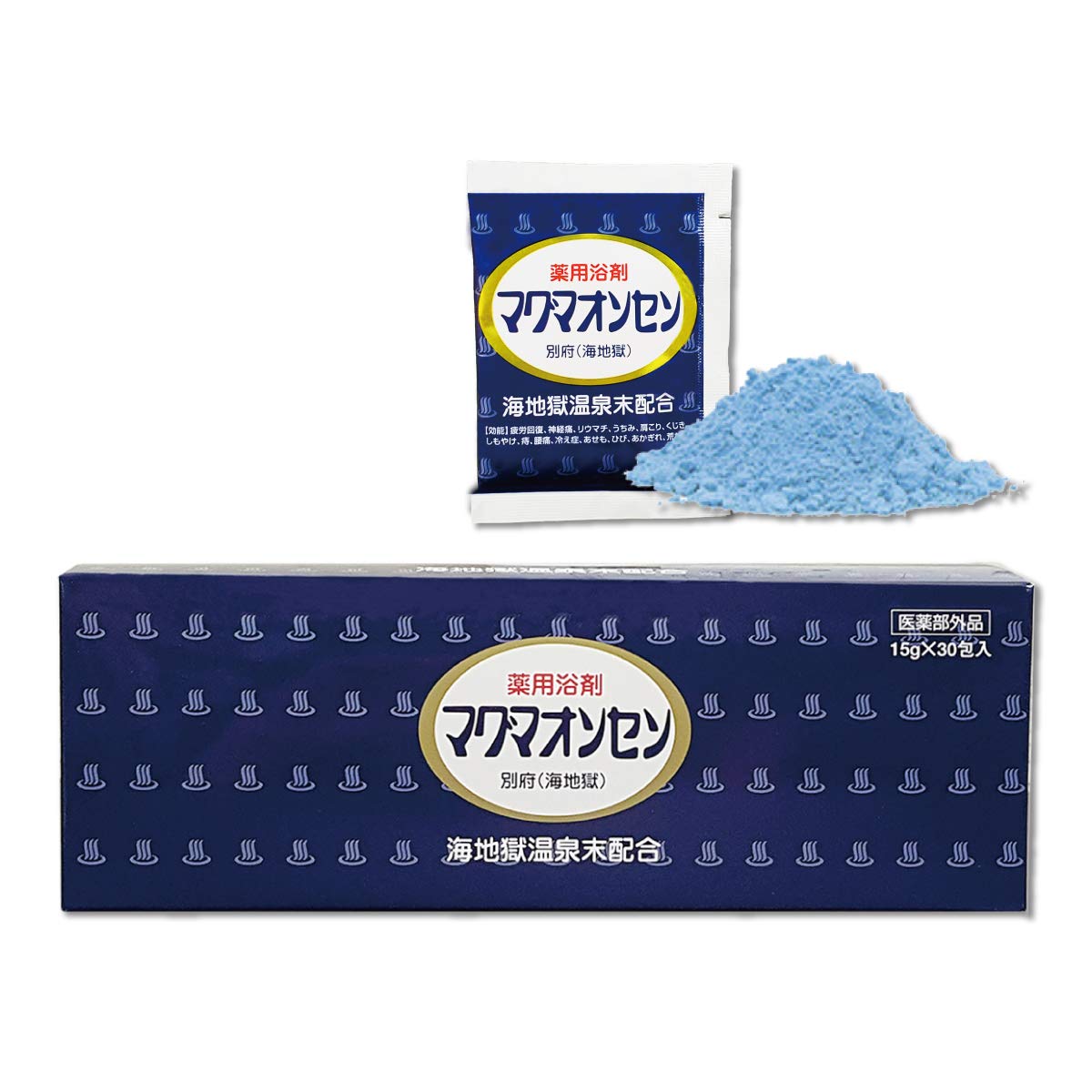 

Magma Onsen Beppu 15g x 30 packets (Umi Jigoku)