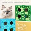 Automatic Rotating Cats Activity Box Interactive Maze Design Chew Proof For Curious Kittens