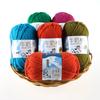 27 Color Cotton Wool Yarn 5 Ply Thick Warm Crochet Knitting DIY Milk Soft Cotton