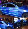 1Mx1.52M Holographic Laser Purple/Red/Blue Color for Car Hood Stickers Exterior Interior Wraps Vinyl Film Sheet