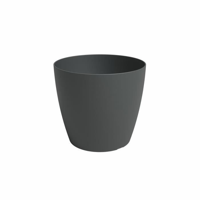ARTEVASI Pot de fleur SAN REMO - 36 ma - Anthracite - 36 x 36 x 33,5 cm