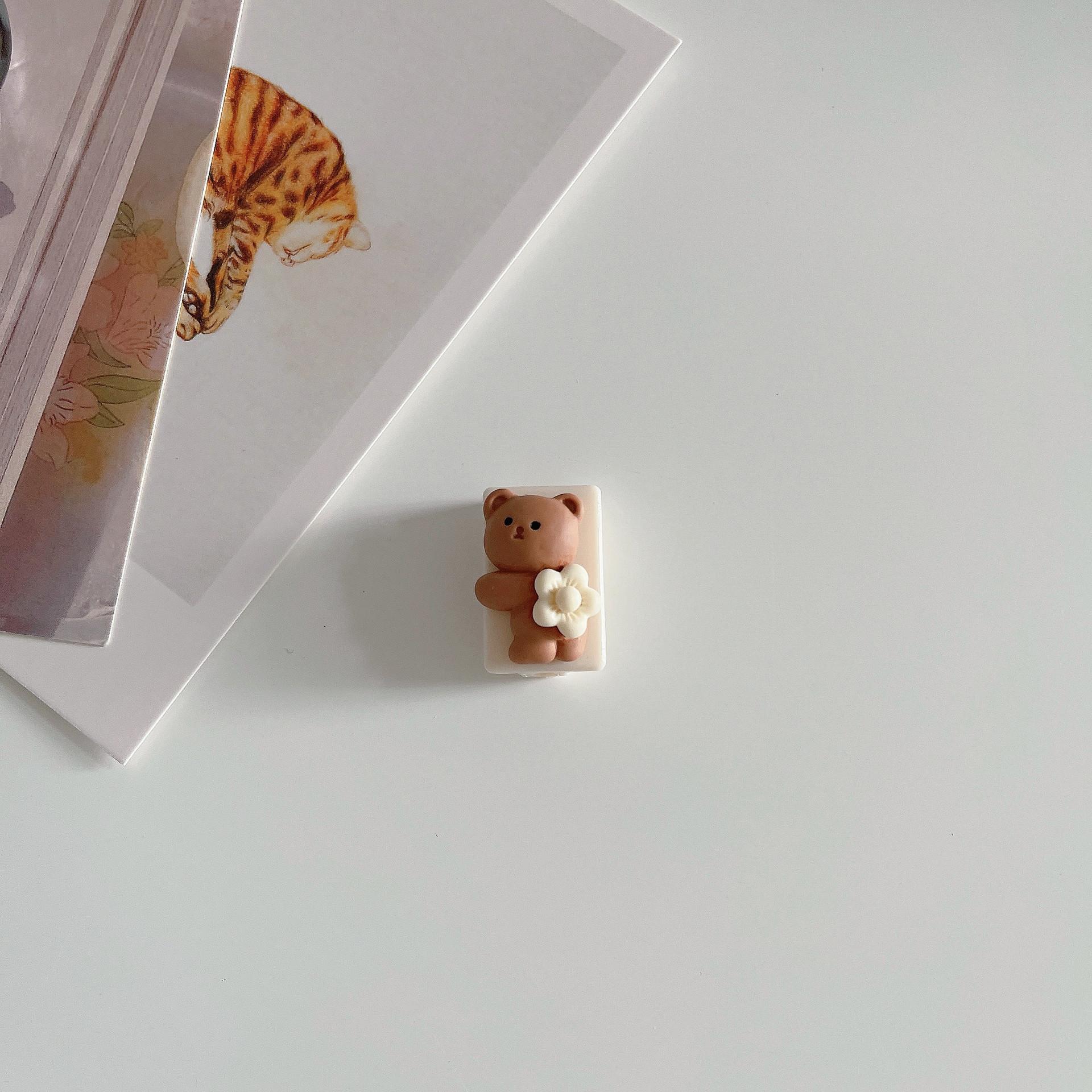 

Защитный чехол для зарядного устройства с мультяшным рисунком, защитный чехол для шнура передачи данных для Iphone Android, крышка для намотки зарядного кабеля