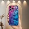 3D Art Block Cool Phone Case For iPhone 17,16,15,14,13,12,11 Plus,Pro Max,XS,X,XR,SE,Mini,8,7,Soft Silicone Black Cover